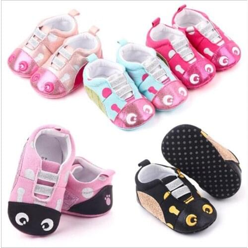 New Baby Shoes Infant Cotton First Walkers Lovely Cartoon Toddler Nonslip Casual Shoes Spring Autumn Soft Sport Shoes