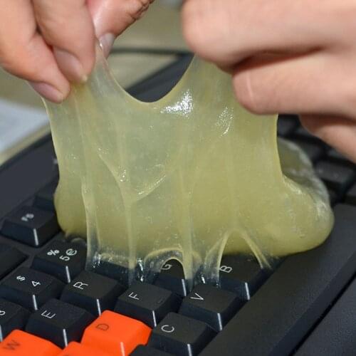 Keyboard Cleaner Dust Clean Glue Magic Gel Sticky Cleaning Tool for Car Air Vent Dashboard S55
