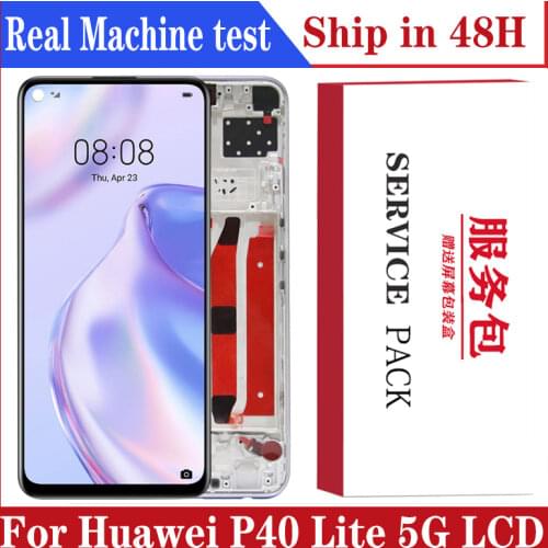 Original 6.5'' Display For Huawei P40 Lite 5G LCD Touch Screen Digitizer Assembly For huawei P40 lite 5G LCD Honor 30S LCD