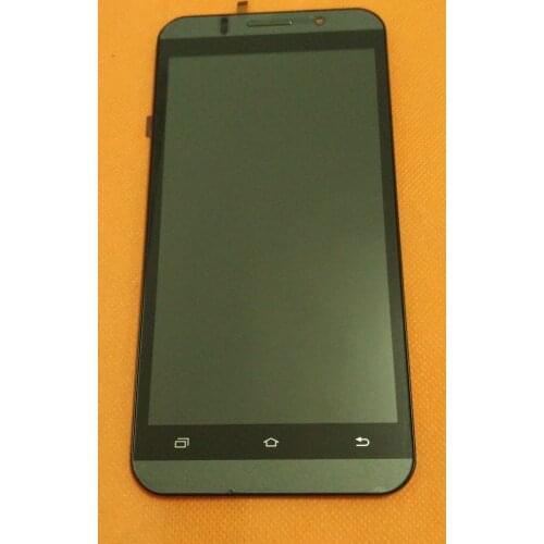 Used Original LCD Display +Digitizer Touch Screen+ Frame for Vkworld VK700 5.5"IPS HD MTK6582 Quad Core Free Shipping