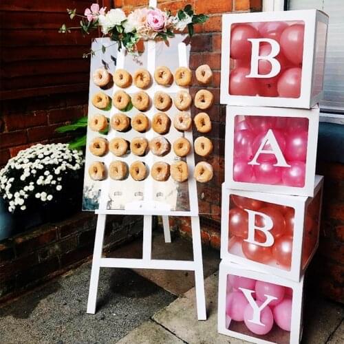 Donuts stand holder boards wedding bride decoration hanging donut baby shower party treats kids guests dessert Afternoon tea dec