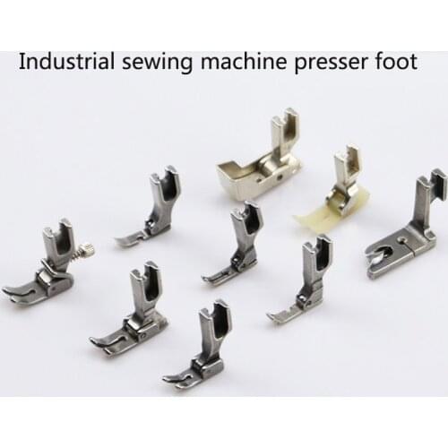 1PCS various flat car sewing machine presser foot presser foot wrinkled unilateral crimping plastic presser foot