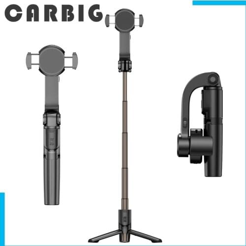 Bluetooth Handheld Gimbal Stabilizer For Mobile Phone Selfie Stick Tripod for Smartphone Cellphone Holder Adjustable Stand S01