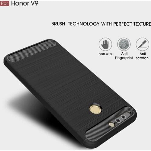 Slim Armor Cover Case for Huawei Honor 8 Pro DUK-L09 for Huawei Honor V9 DUK-AL20 5.7" Shockproof Leather Case Phone Back Cover