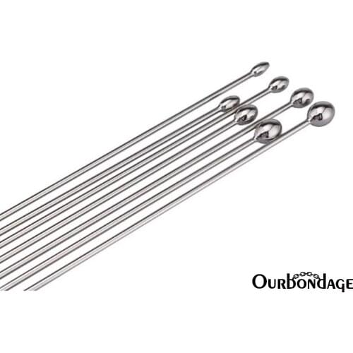 Ourbondage Stainless Steel Urethral Sounds Catheter Male Penis Plug Sounding Dilator Sex Toy For Men