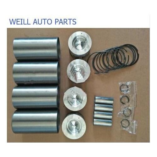 WEILL Four matching (Cylinder Liner Piston ring piston pin) for great wall haval H5 H6 wingle 4D20 engine