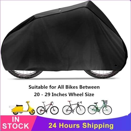 S-XL Size Bicycle Protective Cover Bike Multipurpose Dustproof Waterproof UV Protection Shelter Outdoor Riding Accessories