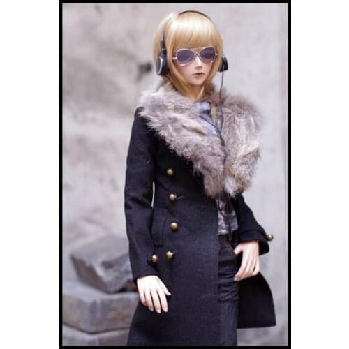 1/4 1/3 BJD clothes Removable fur coat Windbreaker for BJD/SD MSD SD13 SD17 SSDF ID72 HID strong Uncle doll accessories C0179