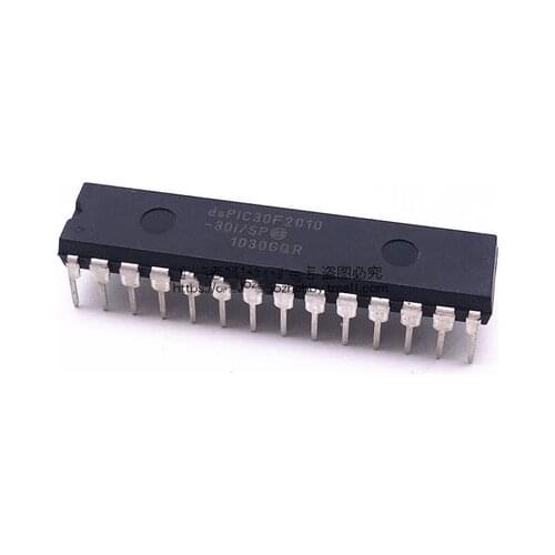 10PCS dsPIC30F2010-30I/SP DIP-28 DSPIC30F2010-30I/SP DIP28 dsPIC30F2010-30ISP dsPIC30F2010-30 New and original