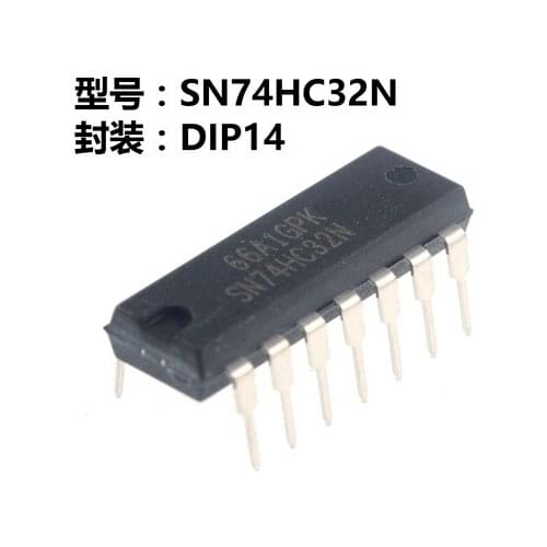10PCS SN74HC32N DIP14 SN74HC32 DIP 74HC32N 74HC32 new and original IC