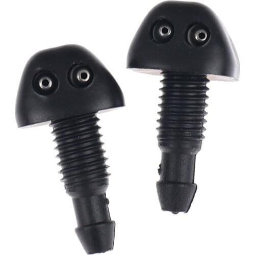 Universal 2PCS Car Auto Window Windshield Washer Spray Wiper Sprinkler Nozzle