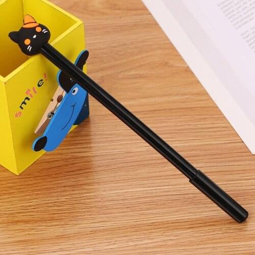 20PCs Cartoon Cat Neutral Pen Creative Stationery Cat Claw Gel Pens office Signature Pen School Office Supplies Stationery Gift