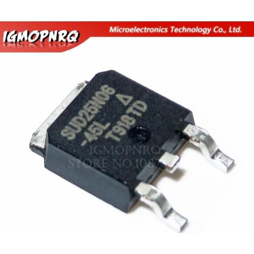 20pcs SUD25N06-45L 25N06 new original