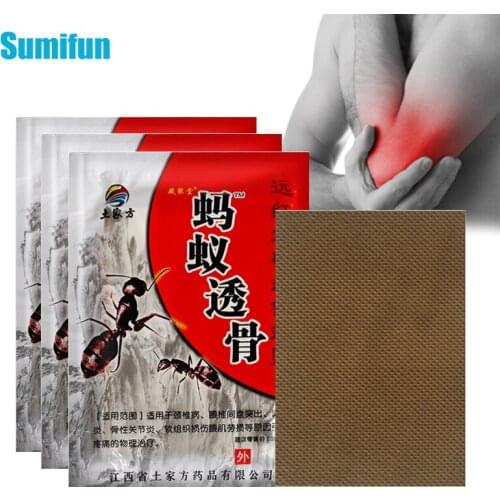 24pcs/3bags Ants Analgesic Patches Treat Rheumatoid Arthritis Pain Knee Back Muscle Shoulder Pain Relief Medical Plaster C2043