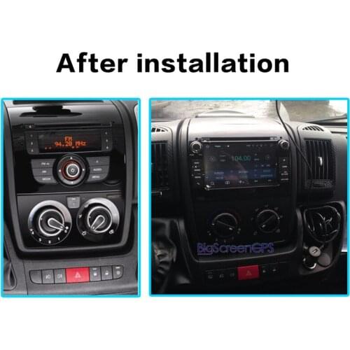 Android 10.0 4+64G Carplay IPS Screen For Fiat Ducato 2006-2019 Car Navi GPS Auto Radio Audio Stereo Multimedia Player Head Unit