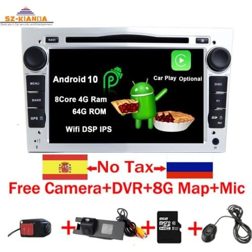 Android 10.0 car multimedia player for Opel Astra h Vectra Antara Zafira Corsa Radio dvd gps Wifi USB SD Steering wheel control