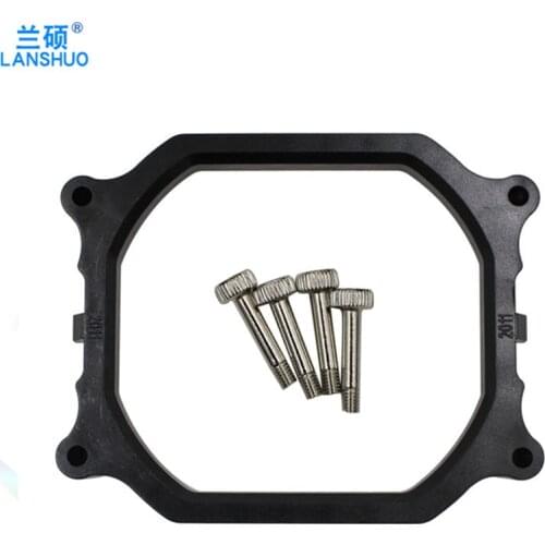 LANSHUO LGA2011 Base Bracket X79 Rectangular Server Motherboard CPU Radiator Base X99 Computer Bracket