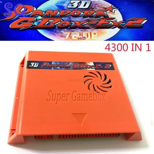 4300 in 1 jamma board new models arcade pandora super gamebox support 4 players fighting shooting puzzle games VGA HDMI output