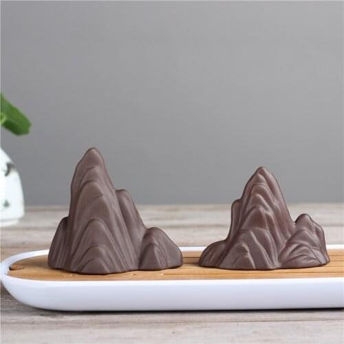 Ceramic crafts tea set tea accessories Tea Pet purple sand hill ornaments home ceramic ornaments