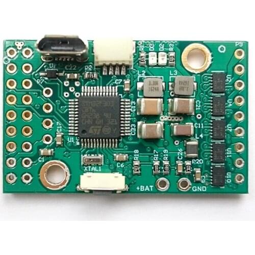 BaseCam SimpleBGC 32-bit Tiny I2C 2-IMU Set Revision B Alexmos 3 axis gimbal controller small encoder nacelle controller PCB