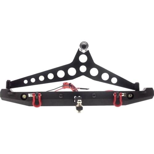 Metal Rear Bumper for 1/10 RC Crawler Axial SCX10 III 90046 AXI03007 Traxxas TRX-4 Upgrade Parts Accessories