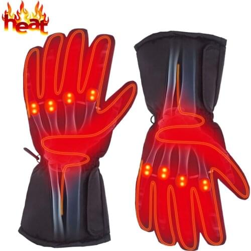 4.5V Electric Heating Gloves with AA Battery Powered Heated Gloves for Men and Women Winter Outdoor Camping Hiking Hunting