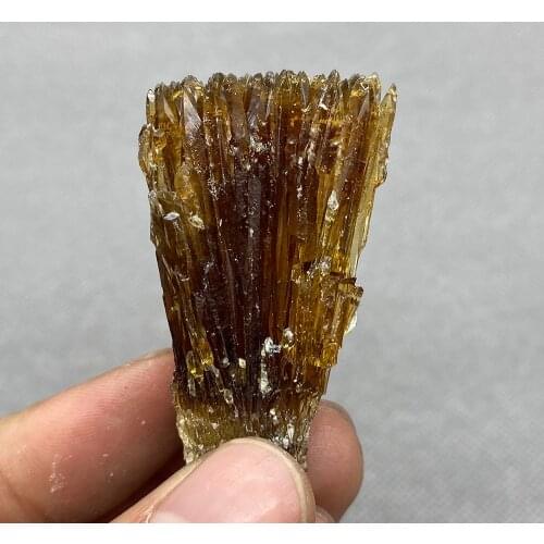 Natural Stone Amber Calcite Mineral Crystal Specimen Home Decoration From Guizhou China 25