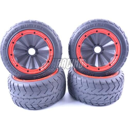 Strong grip and strong wear-resistant fully enclosed wheel road wheel assembly for ROFUN ROVAN KM HPI BAJA 5B
