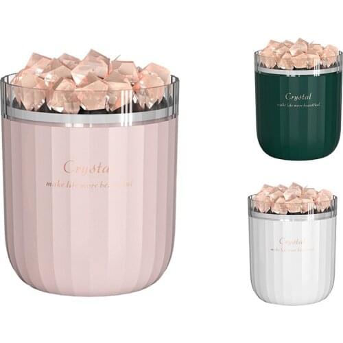 Crystal Aromatherapy Air Humidifier with Atmosphere Lamp Home Portable USB Aroma Essential Oil Diffuser
