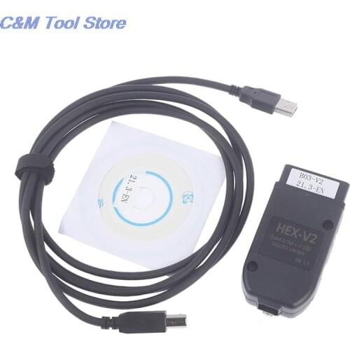 HEX V2 Obd2 Scanner VAGCOM 21.3.0 VAG COM 20.12 Seat ATMEGA162+16V8+FT232RQ
