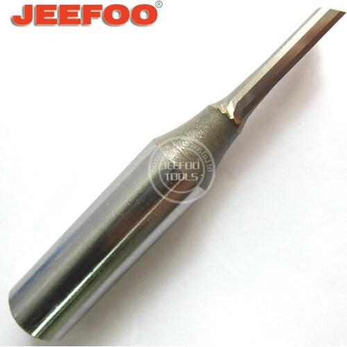 TCT Bits two flute straight For Wood Material MDF Solid Wood CNC router bits wookworking cutting tools 12.7*6*22