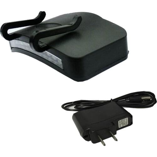 USB Rechargeable Clip-On Caplight 11 LED Cap Visor Light Lamp Hat Light for Cycling Hiking Camping Night Fishing