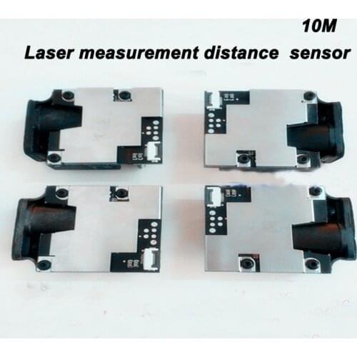 Free shipping High precision laser sensor 10M 20HZ USB-TTL Serial port STC microcontroller laser distance measuring sensor +-1