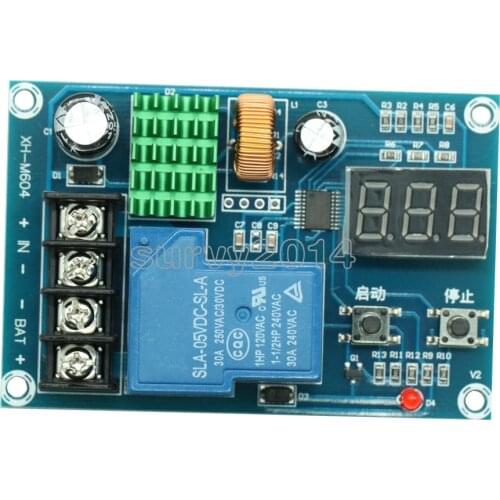 XH-M604 Battery Charger Control Module DC 6-60V Storage Lithium Battery Charging Control Switch Protection Board