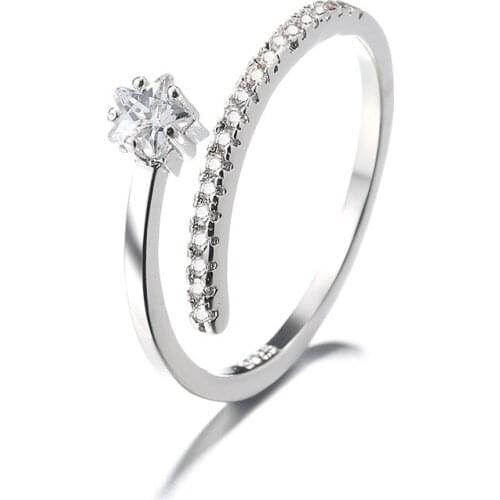 YANLANZI Rings With Cubic Zirkonia For Women