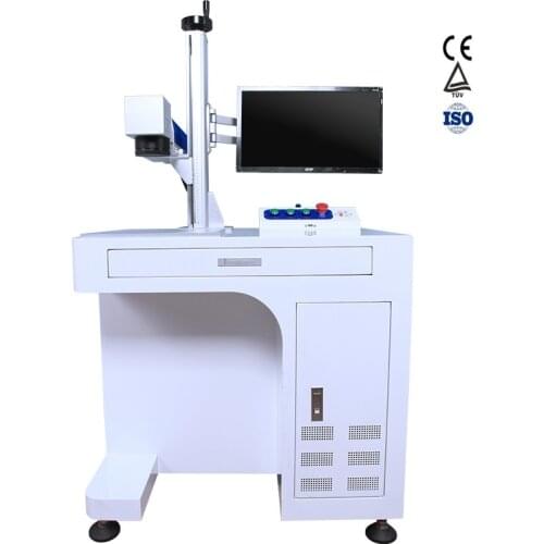 Factory sale laser marker 10w 20W 30W cnc yag 3d portable mini MOPA color fiber laser marking machine for metal