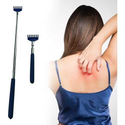 1pcs Back Scratcher Telescopic Scratching Backscratcher Massager Back Scraper Extendable Telescoping Itch Health Care Relaxation