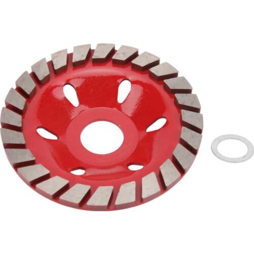 100x20mm 24 Teeth Concrete Grinding Wheel Diamond Grinding Disc Stone Cut Grinding Wheel Disc