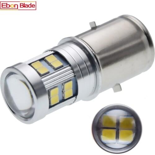 1X BA20S 24SMD LED Light Classic Vintage Car Stop Lamp Motorcycle Bike Scooter Moped ATV Headlight Head Bulb Headlamp 6V 12V 24V