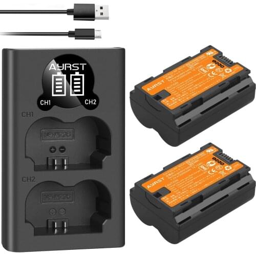 2pcs 2600mAh NP-W235 NP W235 Battery + Dual Charger with USB cable for Fujifilm Fuji X-T4, XT4 Digital camera