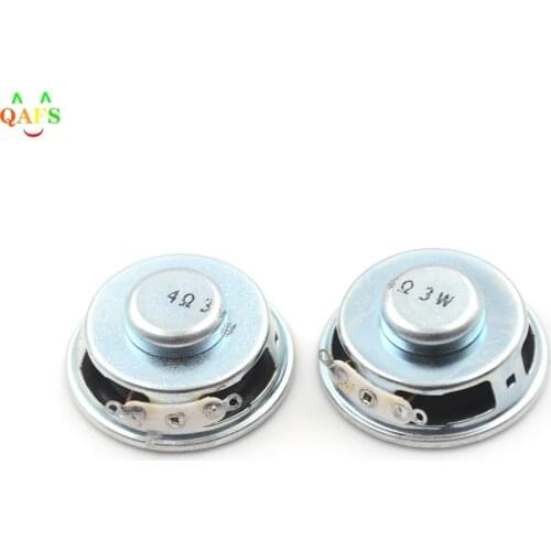 2PCS/Lot High Quality Speaker Horn 3W 4R Diameter 4CM Mini Amplifier Rubber Gasket Loudspeaker Trumpet