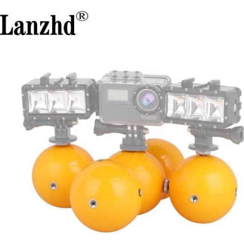 5pcs Sport Camera Buoyancy Ball For Gopro Hero 9 8 7 6 For SJCAM Buoyancy Ball For Underwater Photography Sea Swimming Pools