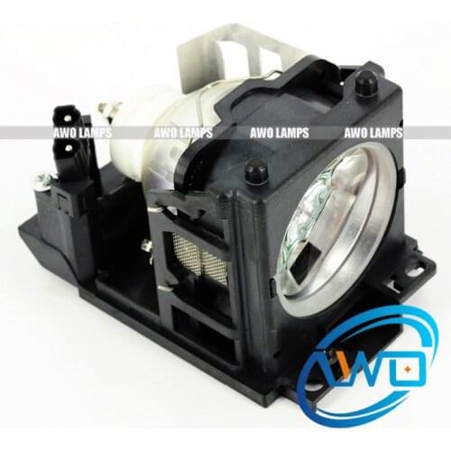 AWO Replacement Projector Lamp DT00691 for HITACHI CP-X440/X443/X444/X445/X455 with Housing