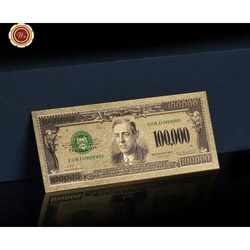US color banknote paper money american $1000000 Dollar Value Collection