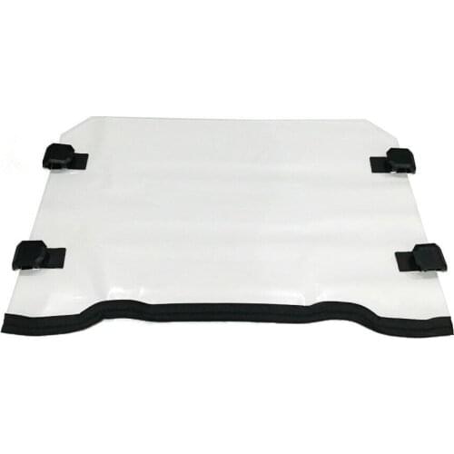 For Polaris RZR 1000 Full Windshield Windscreen UTV 1/4 Thick Shock Resistance for Polaris RZR 1000 XP 4 1000 2014-2018