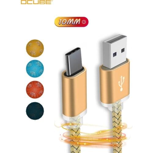 10mm Long USB Type C Cable Extended Connector Charging Cable For Blackview Oukitel Umidigi Doogee Charger USB-C Type-C Cabel