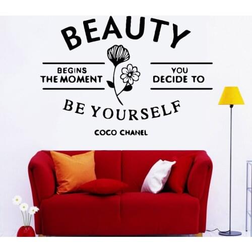 Creative Rose Wall Sticker Woman Room Art Decor Vinyl Waterproof Wall Decals Beauty Slaon Shop Window Wall Decoration Z145