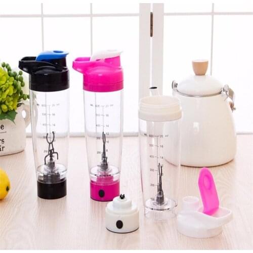 Creative 600ml Water Bottles Best seller automatic mixer protein shaker kettle beverage automatic coffee milk Water Bottle 3