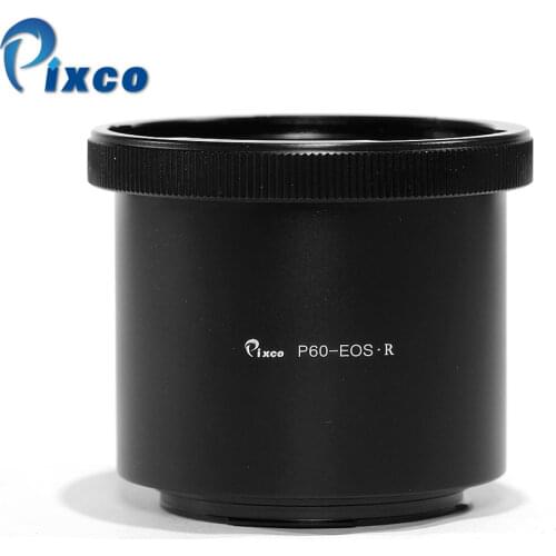 Pixco Lens Mount Adapter Ring for All Pentacon 6 / Kiev 60 Lens Lens to Canon EOS R Mount Camera R5 R3
