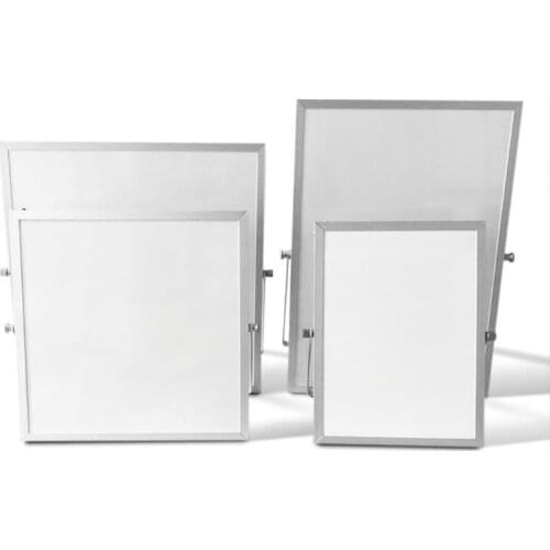 Magnetic Erasable Whiteboard Desktop Double Sided Message Board Stand